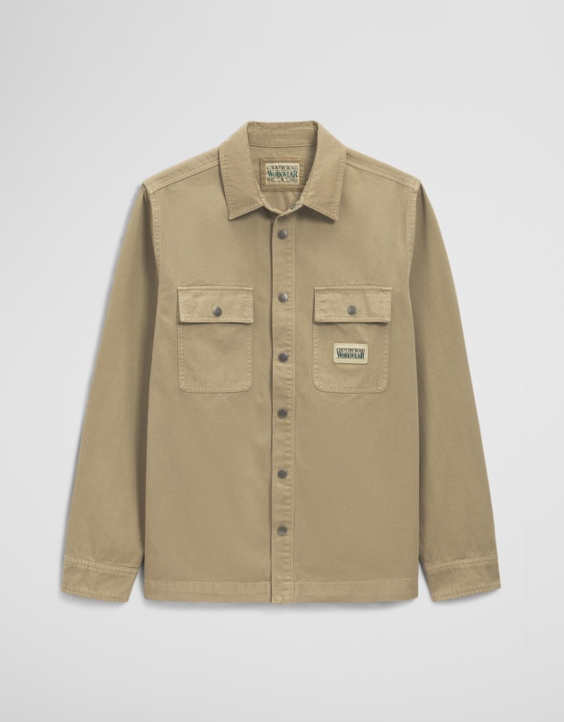 Country Road - Garment Dyed Workwear Canvas Overshirt