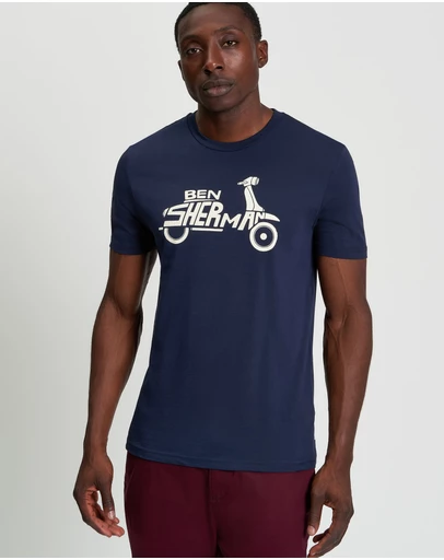 Ben Sherman - Brand Scooter Tee