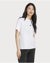 adidas Sportswear - Essentials Small Logo Cotton Tee Womens