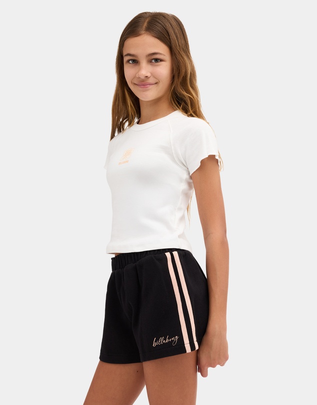 Billabong Kids - Girls 6 to 16 Hibiscus Crush Walkshorts