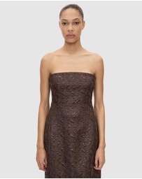 CAMILLA AND MARC - Rennick Strapless Midi Dress
