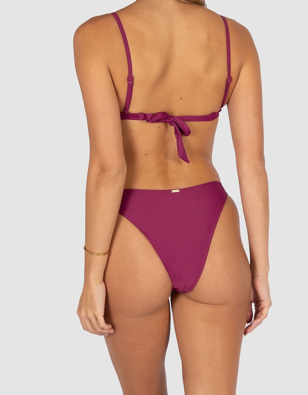 Baku Swimwear - Rococco 80s Rio Scoop Bikini Bottom