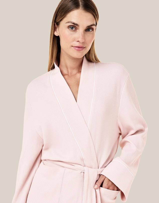 Papinelle - Claire Cotton Waffle Maxi Robe