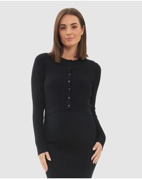 Ripe Maternity - Carmen Rib Knit Dress