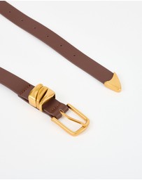 Sol Sana - Crescent Belt Cocoa/Gold