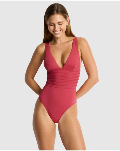 Sea Level Australia - De Luxe Plunge Longline One Piece