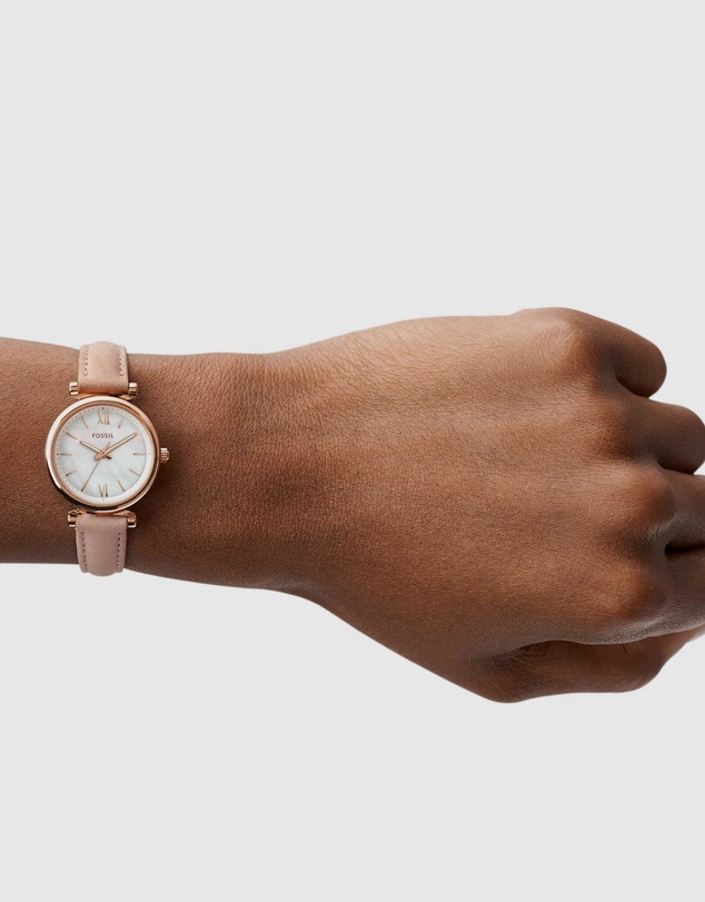 Fossil - Carlie Mini Nude Analogue Watch ES4699