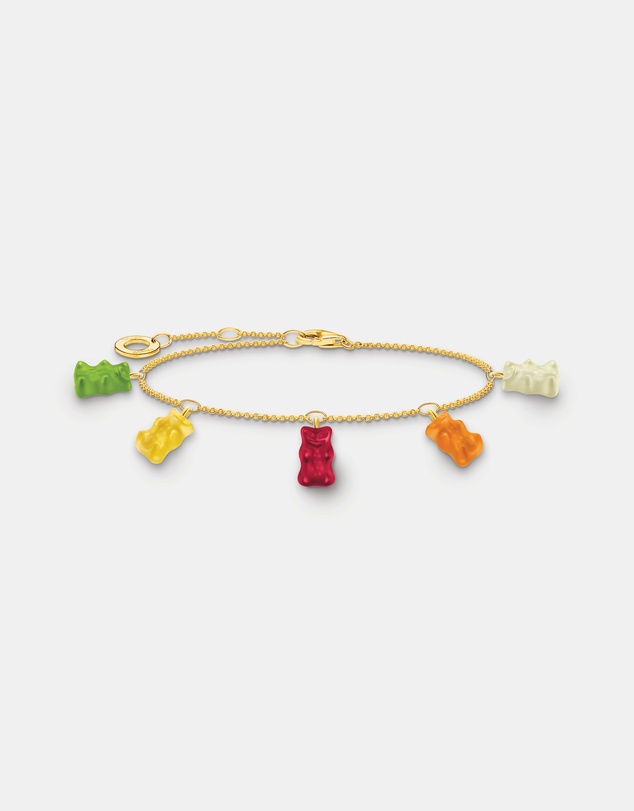 THOMAS SABO - HARIBO Bracelet with 5 Colourful Goldbears