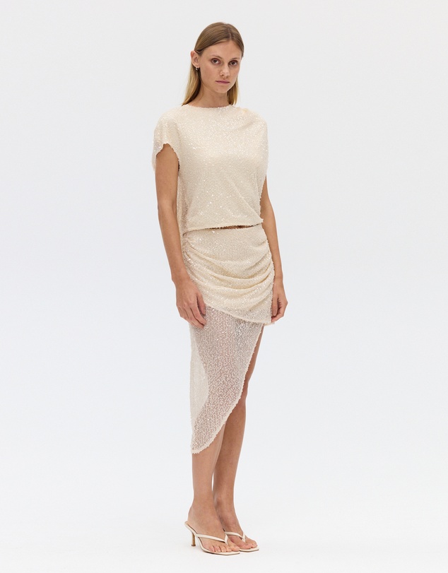 Third Form - Nightfall Drape Back Top