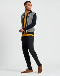Ben Sherman - Bi Coloured Button Through Polo