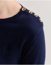 Oxford - Raven Metallic Stripe Knit