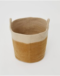 Phile - Toy Basket in Mustard - Medium