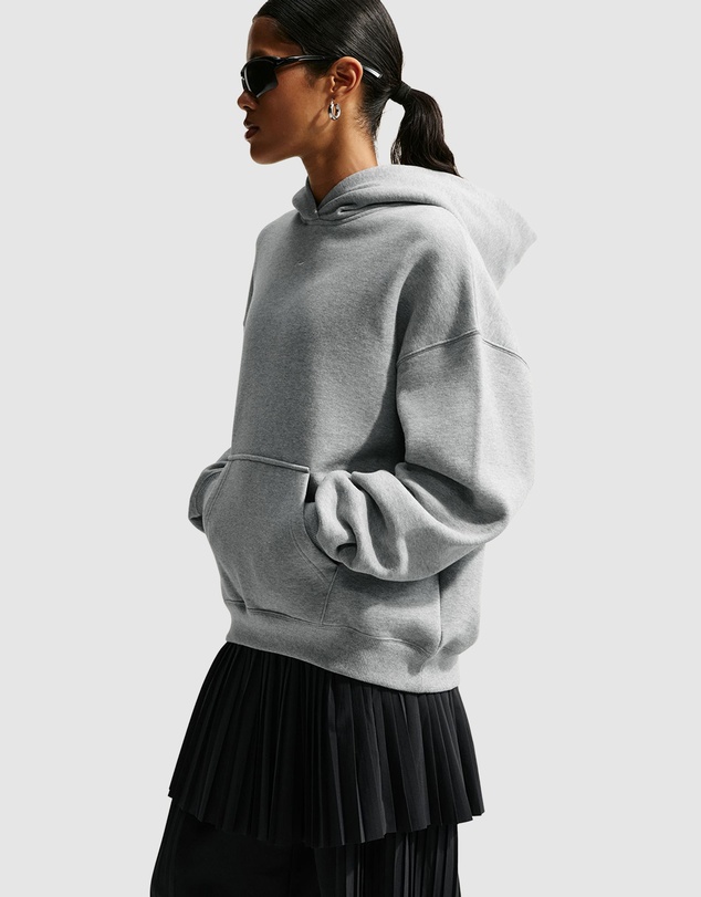 Nike - Studio Fleece Medium Weight Oversized Pullover Hoodie