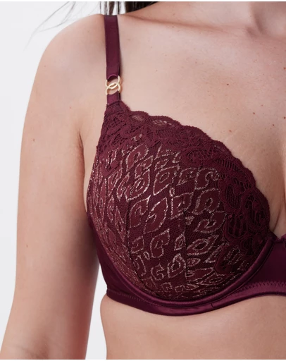Bras N Things - Edelweis Lightly Lined Bra - Berry