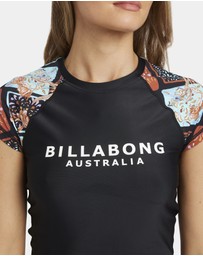 Billabong - Womens Forever Folk Wahine Rash Vest
