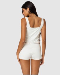 EDIKTED - Cassi Cinched Tank Top