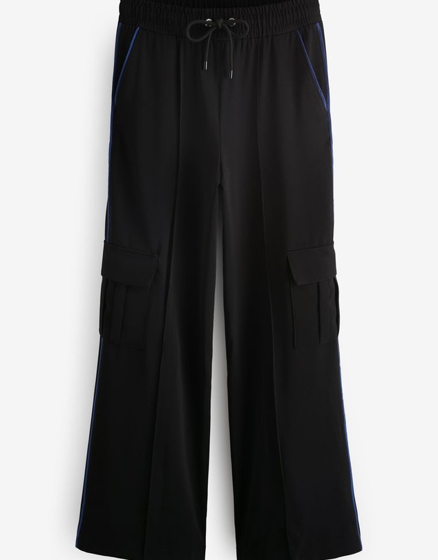 NEXT - Side Stripe Wide Leg Trousers