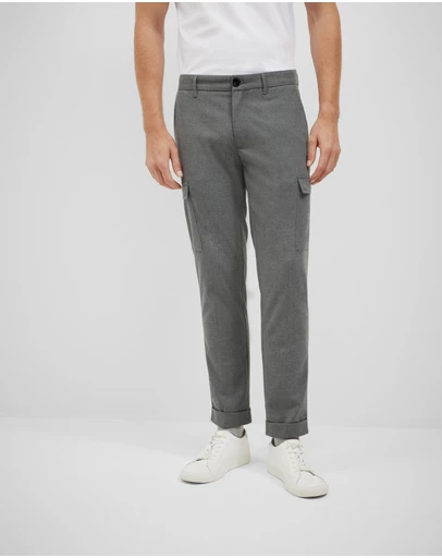 Politix - Flannel Cargo Pant