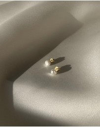 SAINT VALENTINE - Mara Keshi Pearl Studs - Gold