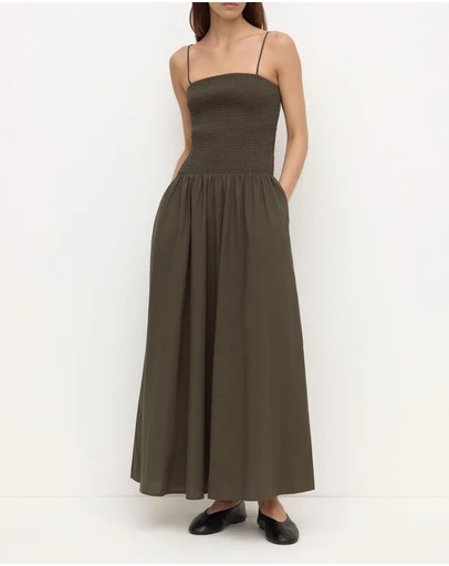 Assembly Label - Connie Cotton Shirred Dress