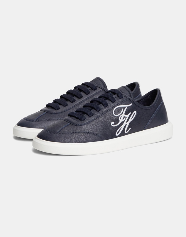 Tommy Hilfiger - TH Icon Court Script Premium Trainers - Women's