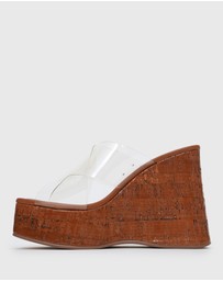 Betts - Flick High Wedge Sandals