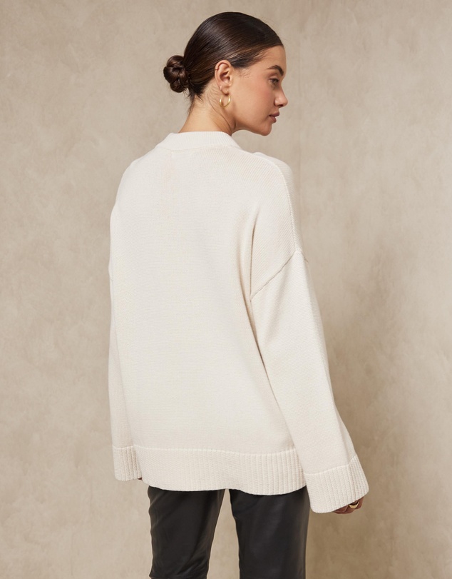 AERE - Oversized Organic Cotton Knit