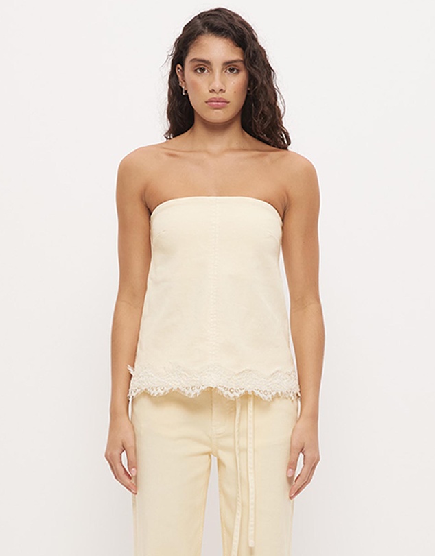 MON RENN - Lacie Denim Top