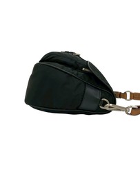 Pre-Loved by Azura Reborn - Pre-Loved Saffiano Trimmed Tessuto Shoulder Bag