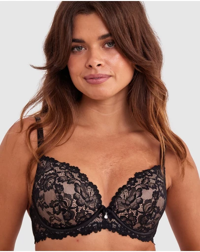 Bras N Things - Bethany Essentials Push Up Bra - Black