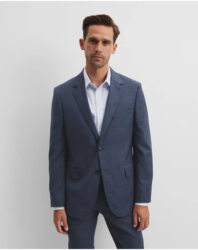 Country Road - Single Breasted Wool Blend Jacket