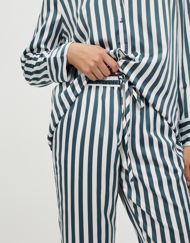 Gingerlilly - Imelda Stripe Satin Set