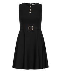 City Chic - Vivienne Sleeveless Skater Dress