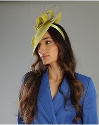 Morgan & Taylor - Haisley Fascinator in Lime Green