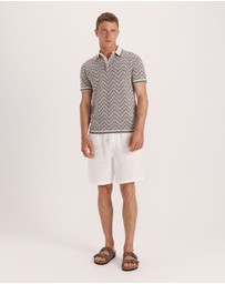 SABA - Monte Linear Knit Polo
