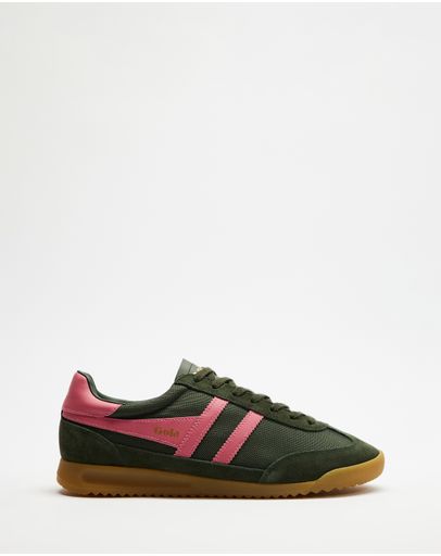 Dark Khaki/Bubblegum Ik