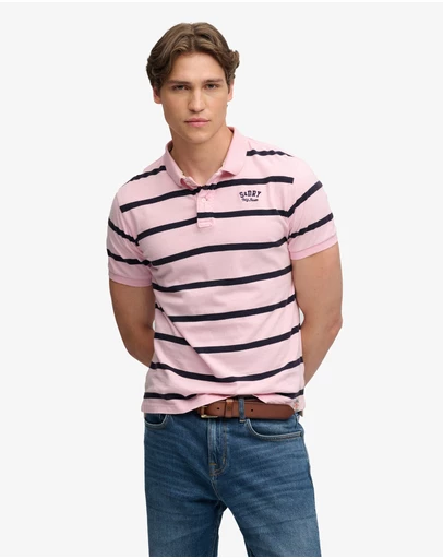 Superdry - Vintage Stripe Jersey Polo