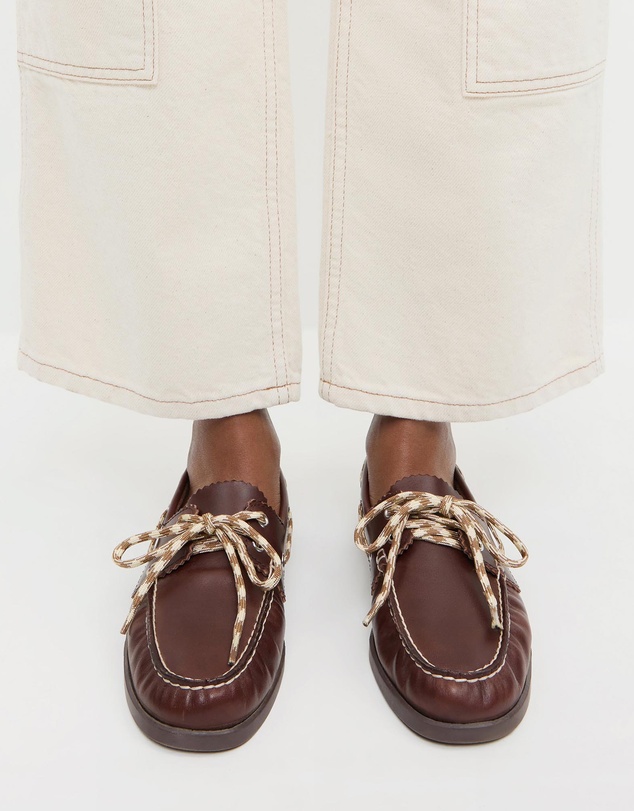 Loeffler Randall - Franco Leather Boat Loafer