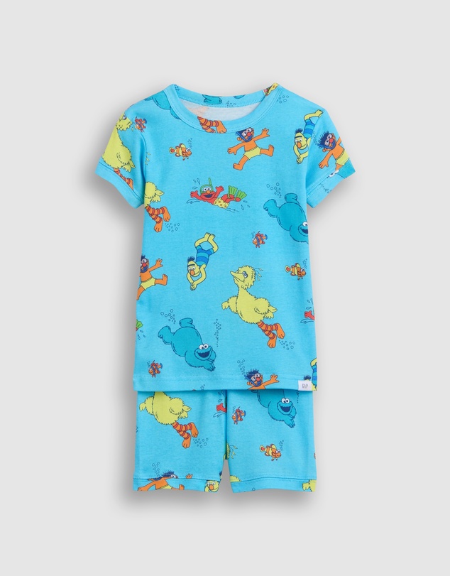 GAP - Group Swim Shorts and Tee Sleep Set - Babies-Kids
