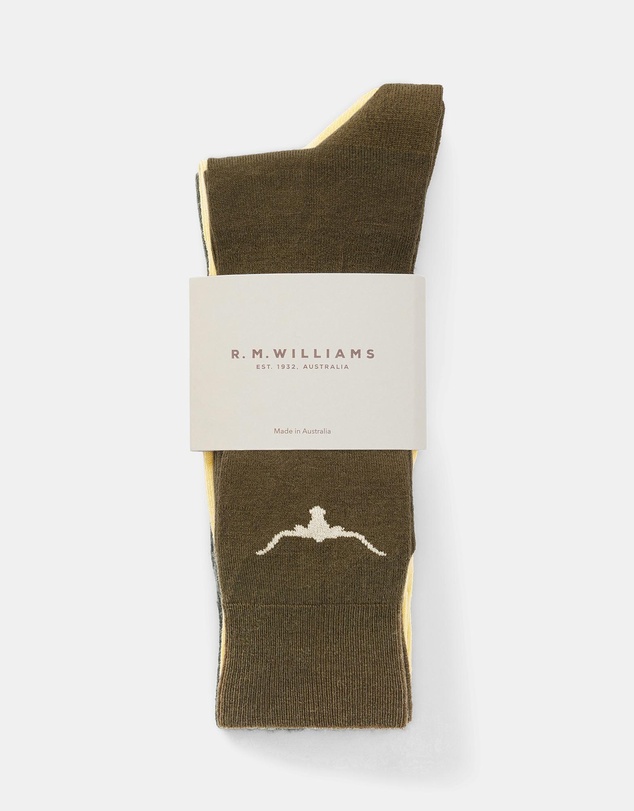 R.M.Williams - 3-Pack Longhorn Socks