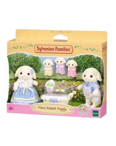 Sylvanian Families - Sylvanian Families Flora Rabbit Family