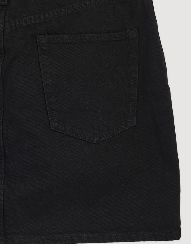 Revibe - Repaired Assembly Label Womens Denim Mini Skirt - AU 32