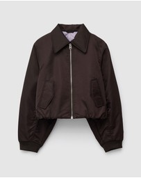 & Other Stories - Cropped Bomber Jacket