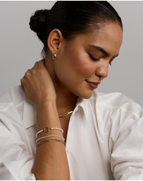 Michael Hill - Moonstone Bead Bracelet in 10kt Yellow Gold