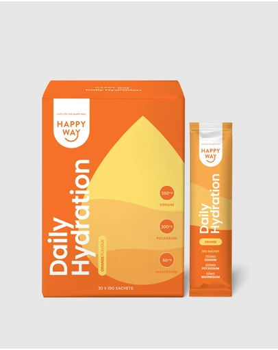 Happy Way - Orange Daily Hydration Sachets