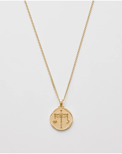 Kirstin Ash - Libra Zodiac Necklace