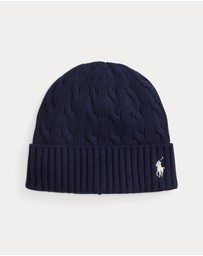 Polo Ralph Lauren - Cable-Knit Cotton Beanie