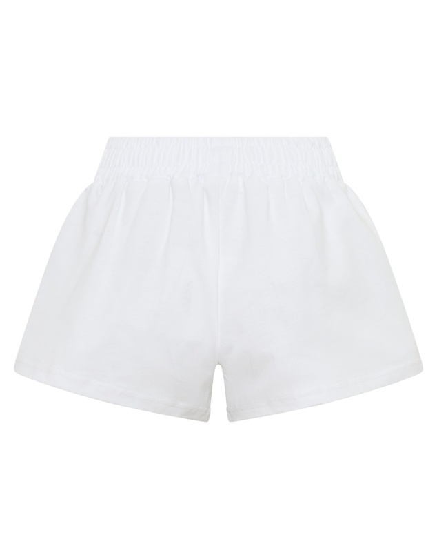 SSAINT - Reflective Logo Shorts White