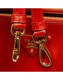 Pre-Loved by Azura Reborn - Pre-Loved Medium Saffiano Vernice Galleria Double Zip Satchel