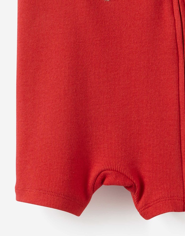 Cotton On Kids - Growie Short Sleeve Zip Romper